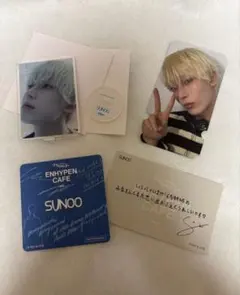 ENHYPEN カフェ　2024 特典　アクリルスタンド　ソヌ　SUNOO