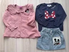 女の子服3点セット　98.100サイズ　ミニー