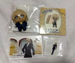 セガラッキーくじ　オンライン 名探偵コナンカフェ　執事喫茶　安室透4点セット