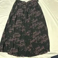 UNIQLO コラボスカート　フラミンゴ