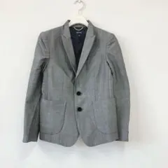 マカフィー MACPHEE ウール シルク混 フォーマルジャケット グレーのサムネイル