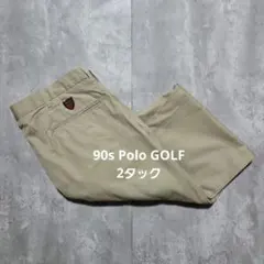 RALPH LAUREN 2タック ボロゴルフ 90s 00sチノパン L