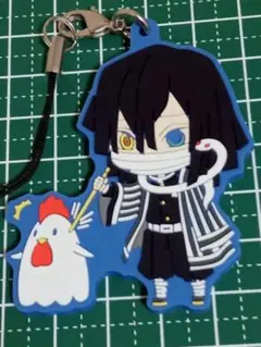 伊黒小芭内   鬼滅の刃×ローソン  ラバーストラップ