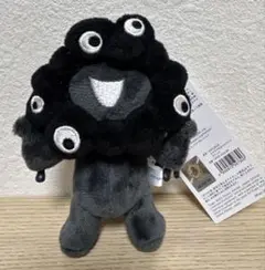 黒ミャクミャク　カラビナ付きマスコット　立ち　大阪万博　EXPO2025