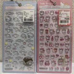 ［正規品］ボンボンドロップシール ミニ ハローキティ　ピンク　シナモロール