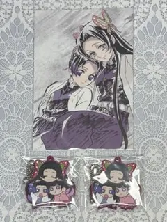 鬼滅の刃 幕間画 ポストカード 胡蝶姉妹 胡蝶カナエ 胡蝶しのぶ 他計3点③