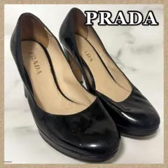 PRADA＊プラダ＊ハイヒール＊ブラック✨のサムネイル
