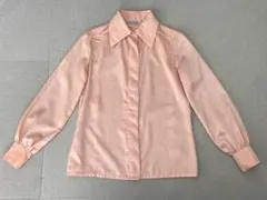 (L02108) Christian Dior ヴィンテージ シルク混ブラウス