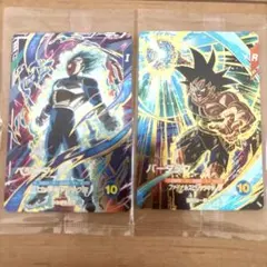 ドラゴンボール スーパーダイバーズ バーダック ベジータ　2枚セット