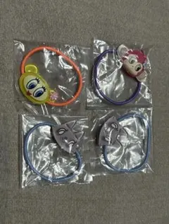 ナルミヤキャラクターズtwinkleゴム 4点セット