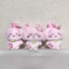 ちいかわ めいぱれっと さくらいろ うさぎ モモンガ 3個セット 新品未使用