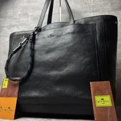 未使用保管品 A4◎】土屋鞄 アルマスバッファロー トートバッグ