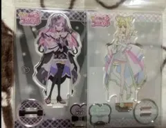 キミとアイドルプリキュア キュアキッス、キュアズキューン アクリルスタンド