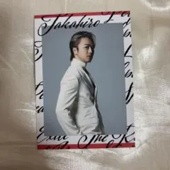 EXILE THE REASON TAKAHIRO トレカ シークレット シクレ