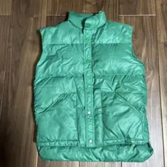 00s Lands' End チェックダウンベスト - メルカリ