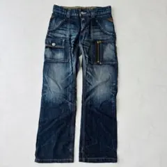 EDWIN デニム BTB512 多収納ブルートリップ 28（C256）