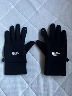 THE NORTH FACE ブラックグローブ　履いたまま携帯操作可能　Mサイズ