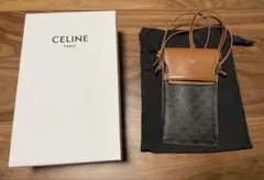 【正規品】美品 CELINE フォンポーチ スマホショルダー セリーヌ 1点