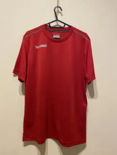 hummel JASPO サッカー　トレーニング Tシャツ メンズO【LL】 赤