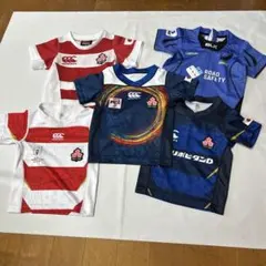 カンタベリー ラグビー日本代表 ユニフォーム キッズ 5枚セットのサムネイル