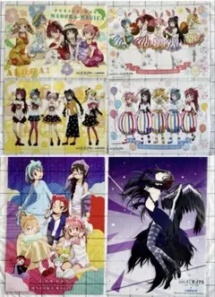 まどか☆マギカ まどマギ ローソン クリアポスター 6枚 バニー パレードなど