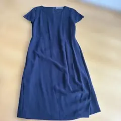 theory luxe ネイビー 半袖 ワンピース
