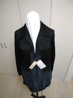 DIESEL ディーゼル 黒 スエード風 モッズコート ジャケット 秋