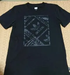 adidas ブラック Tシャツ Mサイズ