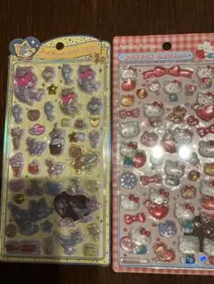 正規品 新品未開封 ハローキティ トムとジェリー 　ボンボンドロップシール