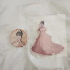 CUTIESTREET　川本笑瑠　缶バッジ　ステッカー