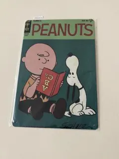 スヌーピー PEANUTS ABC's ブリキ看板　レトロ