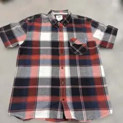 リーバイス　Levi's チェック　シャツ　M 半袖のサムネイル