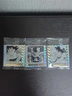 ドラゴンボール40周年記念 シールウエハース 3枚