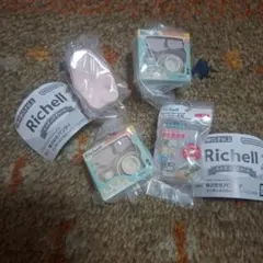 Richell ミニチュアチャーム 4種セット