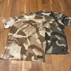 Nike DRI-FIT カモフラージュ Tシャツ Lサイズ　２枚セット