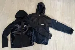 NIKE ナイキ LOGOS ロゴス パーカー フリースジャケット 2点セット