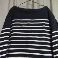 ユニクロ　ボーダー　長袖シャツ　カットソー　Мサイズ