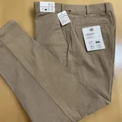 暖かいコーデュロイ ストレッチ　ベージュ　ウエスト85cm 股下73cm