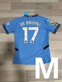 値下げ可　ケビン・デブライネ #17 Mサイズ オーセンティック ユニフォーム