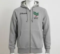 ATHLETA フルジップパーカー グレー