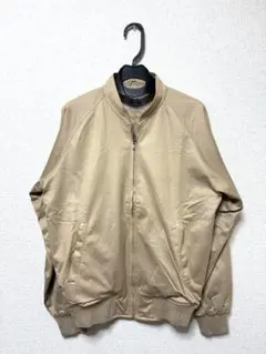 【美品】A&L ボンバージャケット ベージュ M ナイロンジャケット MA-1