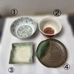 茶道具　菓子器　4点セット