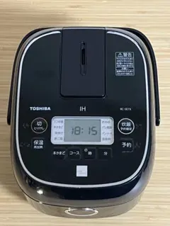 TOSHIBA 東芝 IH炊飯器 RC-5E7X ブラック