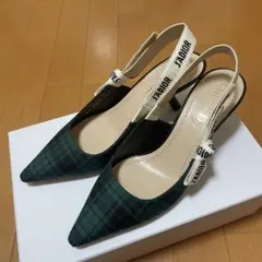 【美品】Dior J'Adior スリングバックパンプス36.5