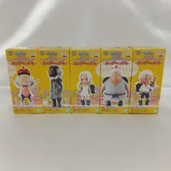 全5種セット 「ワンピース」 ワールドコレクタブルフィギュア-エッグヘッド4-