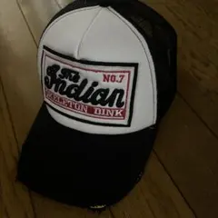 アメカジ メッシュ キャップ ブラック ヴィンテージ HipHop