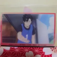 【非売品】ハイキュー!! アニメイトフェア特典 クリアイラストシート 黒尾鉄朗
