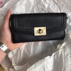 ケイトスペード KATE SPADE 長財布 Blackブラック