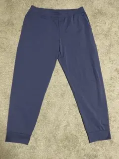 ユニクロ　ウルトラストレッチドライEXジョガーパンツ　XL ブルー系