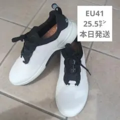 ecco ゴルフシューズ ホワイト　UE41サイズ